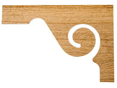 7029 Scroll Tread Bracket