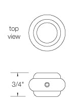 Iron Balusters - Small Collar w/screw (C1)