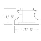 Flat Shoe With Screw (2G900)