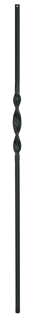 2GR06 Iron Baluster ⋅ Single Ribbon ⋅ 5/8" Round