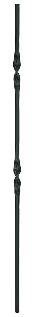 2GR07 Iron Baluster ⋅ Double Ribbon ⋅ 5/8" Round
