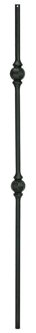 2GR23 Iron Baluster ⋅ Double Ball ⋅ 5/8" Round