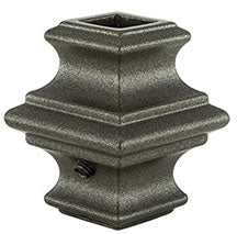 Iron Balusters - Knuckle w/set screws: 1/2