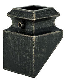Slant Shoe w/screw For Hammered Balusters (SH905)