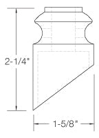 Slant Shoe w/screw (SHR904)