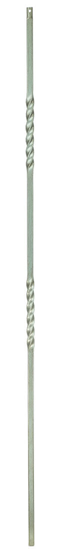 T03 Iron Baluster ⋅ Double Twist ⋅ 1/2" Square
