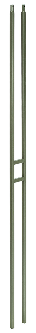 T20 Iron Baluster ⋅ Craftsman Single Panel ⋅ 1/2" Square