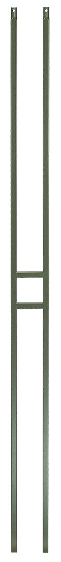 T20 Iron Baluster ⋅ Craftsman Single Panel ⋅ 1/2" Square