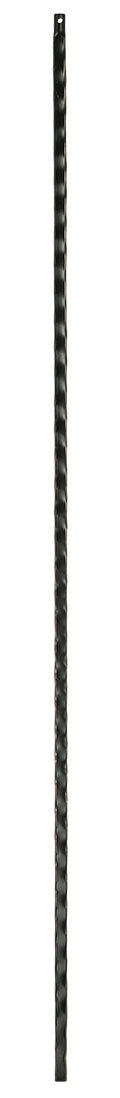 T30 Iron Baluster ⋅ Hammered Edge: Plain ⋅ 1/2" Square