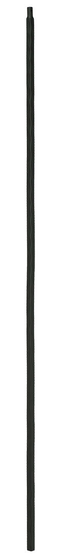 T33 Iron Baluster ⋅ Hammered Edge: Plain ⋅ 1/2" Square