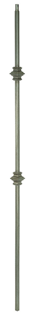 T61 Iron Baluster ⋅ Double Knuckle ⋅ 1/2" Square