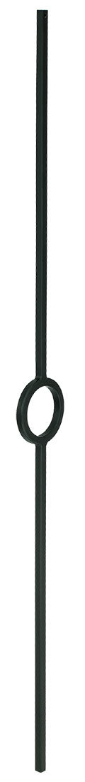 T72 Iron Baluster ⋅ Single Circle ⋅ 1/2" Square