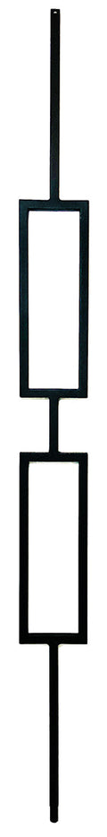 T82 Iron Baluster ⋅ Double Rectangle ⋅ 1/2" Square