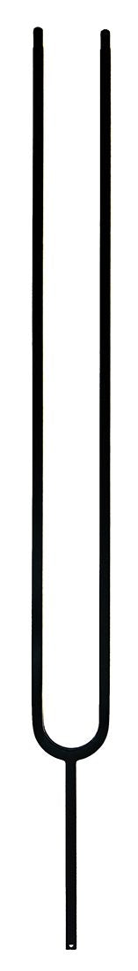 T86 Iron Baluster ⋅ Split Oval ⋅ 1/2" Square