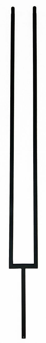 T87 Iron Baluster ⋅ Split Rectangle ⋅ 1/2" Square