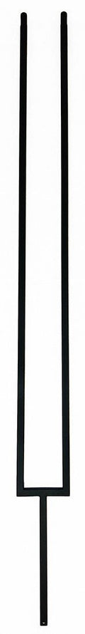 T87 Iron Baluster ⋅ Split Rectangle ⋅ 1/2" Square