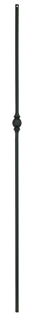 TR22 Iron Baluster ⋅ Single Ball ⋅ 1/2" Round