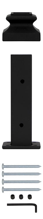 TN900 Iron Newel ⋅ Sleeve & Shoe ⋅ 1-3/16" Square