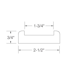 Lineals - Shoe Rail - 6001SR