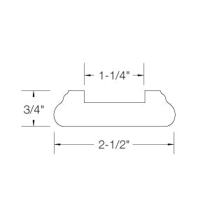 Lineals ⋅ Shoe Rail ⋅ 6045