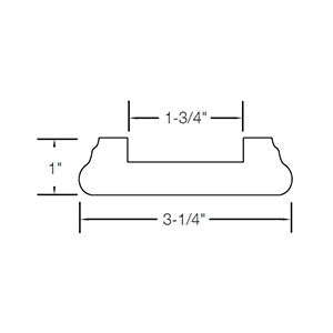 Lineals ⋅ Shoe Rail ⋅ 6046