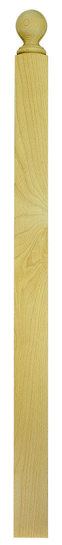 3"x59" Ball Top 3" Square Base Newel (3005BT59)