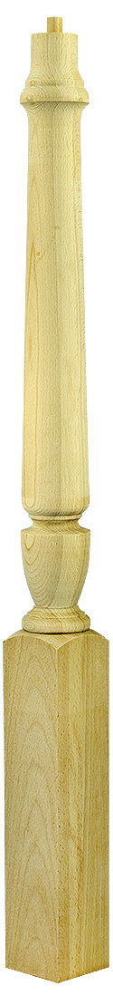 3010 Plain Newels ⋅ Stockbridge ⋅ Acorn & Pin Top ⋅ 3-1/2"