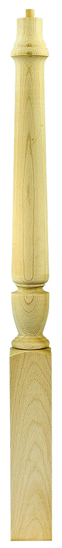 3010 Plain Newels ⋅ Stockbridge ⋅ Acorn & Pin Top ⋅ 3-1/2"
