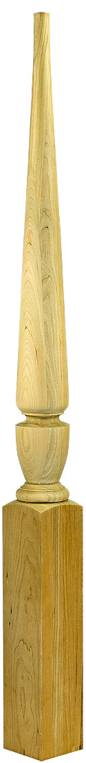 3010 Plain Newels ⋅ Stockbridge ⋅ Acorn & Pin Top ⋅ 3-1/2"