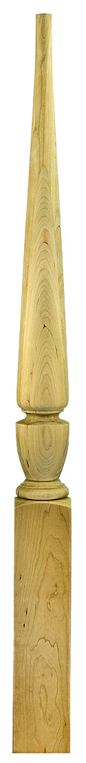 3010 Plain Newels ⋅ Stockbridge ⋅ Acorn & Pin Top ⋅ 3-1/2"