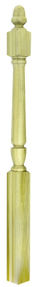 3010 Plain Newels ⋅ Stockbridge ⋅ Acorn & Pin Top ⋅ 3-1/2"