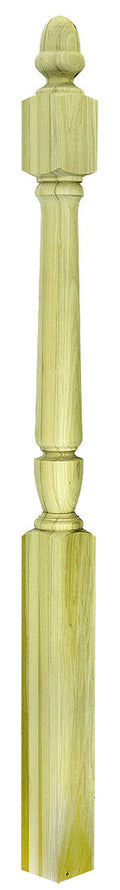 3010 Plain Newels ⋅ Stockbridge ⋅ Acorn & Pin Top ⋅ 3-1/2"