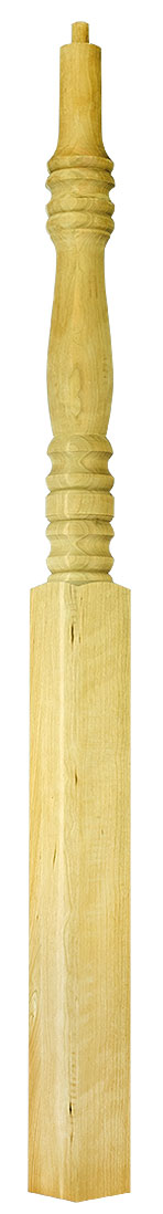 3"x43" Dowel Top Square Base Stabilizer Newel (3513PT)