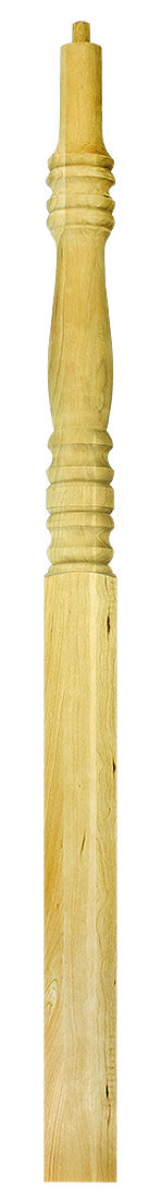 3"x43" Dowel Top Square Base Stabilizer Newel (3513PT)