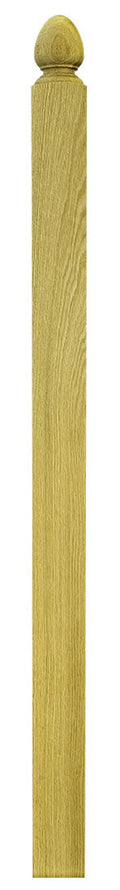 4005 Newels ⋅ Craftsman with Top ⋅ Acorn & Ball Top ⋅ 3-1/2"