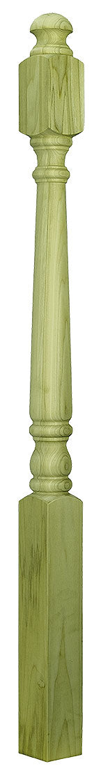 4010 Newels ⋅ Colonial ⋅ Mushroom Top ⋅ 3"