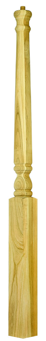 3"x43" Dowel Top Square Base Stabilizer Newel (4013PT)