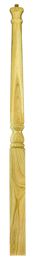 3"x59" Pin Top Square Base Newel (4015PT)