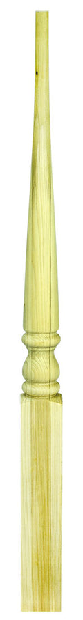 3"x43" Dowel Top Square Base Stabilizer Newel (4013PT)
