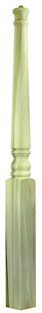 4020 Newels ⋅ Colonial ⋅ Ball & Pin Top ⋅ 3-1/2"