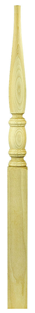 3"x48" Pin Top Square Base Newel (954PT48)