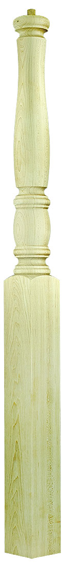950-4 Newels ⋅ Bordeaux ⋅ Ball & Pin Top ⋅ 3-1/2"