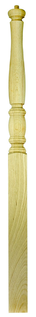 3"x48" Pin Top Square Base Newel (954PT48)