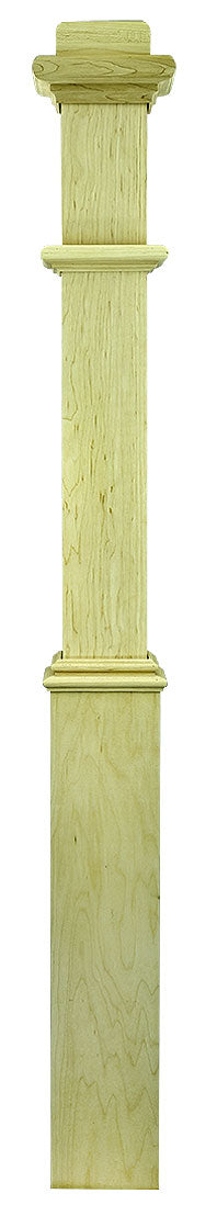 Box Newels ⋅ 960 / 961 ⋅ 4-1/2" ⋅ Plain with Pedestal