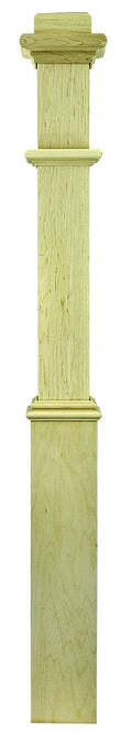 Box Newels ⋅ 960 / 961 ⋅ 4-1/2" ⋅ Plain with Pedestal