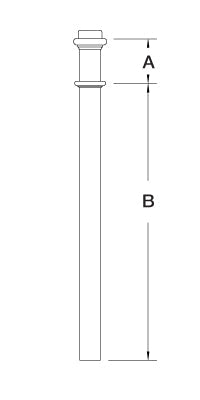 Box Newels ⋅ 962 / 963 ⋅ 3-1/2" ⋅ Plain