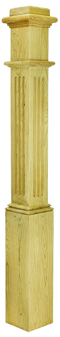Box Newels ⋅ 991F ⋅ 6-1/4" ⋅ Fluted