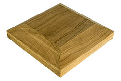 'C' Style Beveled Cap For 3-1/2