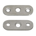 Stainless Steel Components - Flat Saddle Straight W/Screws (SS910)