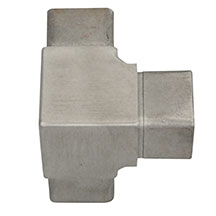 SS103 90º 3 Way Square Elbow